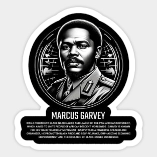 Marcus Garvey Sticker